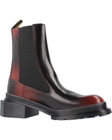 DR. MARTENS MAYBOLE CHELSEA BOOTS FOR WOMEN - DARK CHERRY BLACK