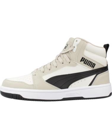ZAPATILLAS PUMA REBOUND V6 MID JR BEIGE PARA NIÑO BEIGE