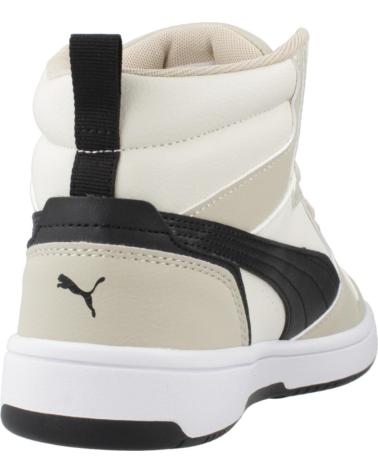 ZAPATILLAS PUMA REBOUND V6 MID JR BEIGE PARA NIÑO BEIGE