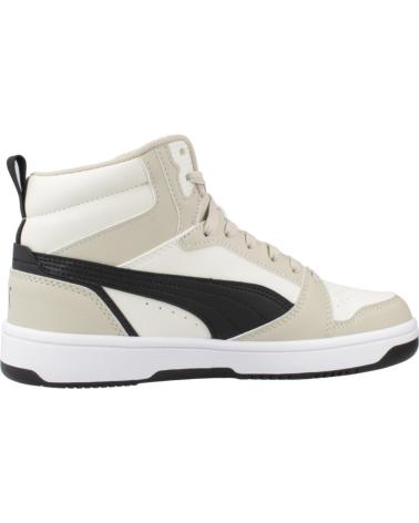 ZAPATILLAS PUMA REBOUND V6 MID JR BEIGE PARA NIÑO BEIGE