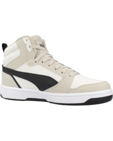 ZAPATILLAS PUMA REBOUND V6 MID JR BEIGE PARA NIÑO BEIGE
