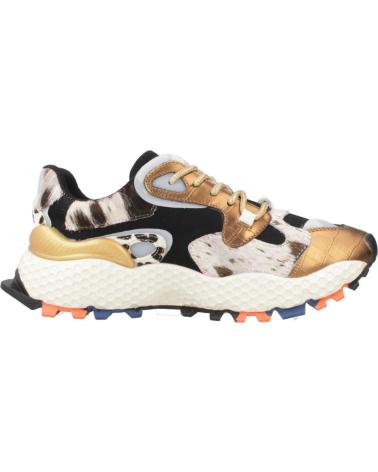 BASKETS EXE 3020-10 LEATHER BRONZE NOIR MULTICOLORE LEATHER BRONZE BLACK