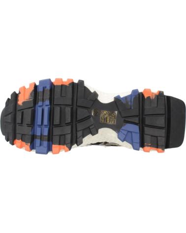 BASKETS EXE 3020-10 LEATHER BRONZE NOIR MULTICOLORE LEATHER BRONZE BLACK