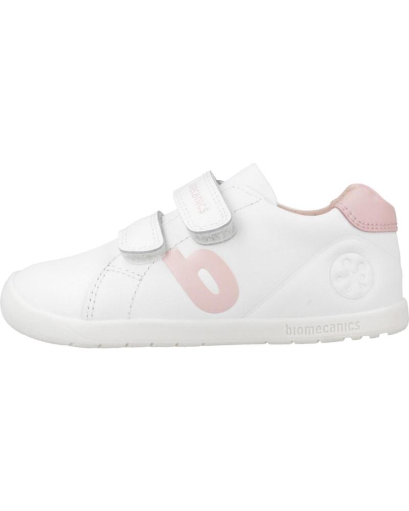 BIOMECANICS ZAPATO SPORT RESPETUOSO Y ROSA BLANCO