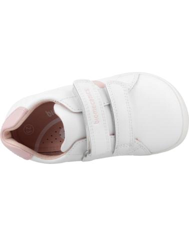 BIOMECANICS ZAPATO SPORT RESPETUOSO Y ROSA BLANCO