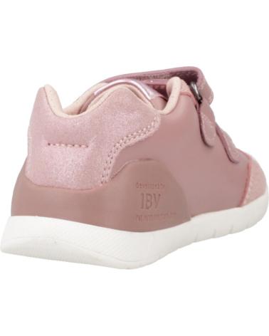 BIOMECANICS DEPORTIVA DE PIEL CON VELCRO PARA NINA 251129 COLOR ROSA