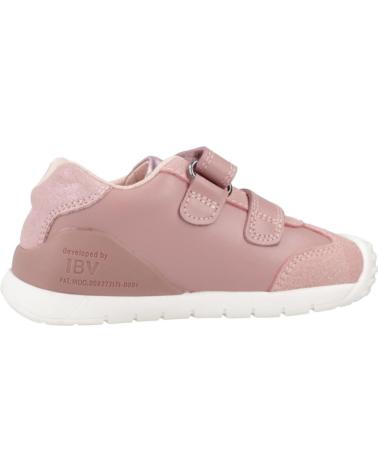 BIOMECANICS DEPORTIVA DE PIEL CON VELCRO PARA NINA 251129 COLOR ROSA