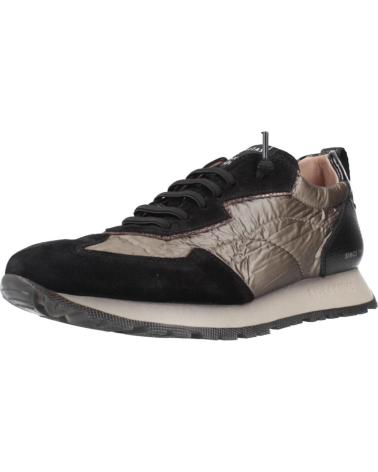 HISPANITAS CASUAL SPORT BLACK-TOPO-BLACK NEGRO