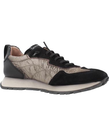 HISPANITAS CASUAL SPORT BLACK-TOPO-BLACK NEGRO