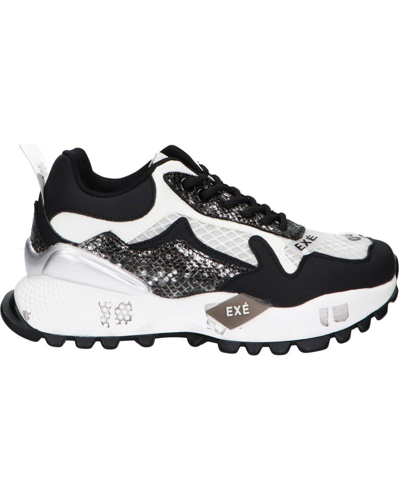 EXE EXE D190608-13 PU BLACK WHITE