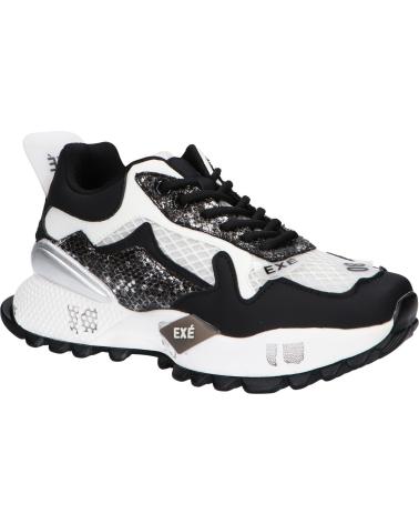 EXE EXE D190608-13 PU BLACK WHITE
