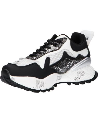 EXE EXE D190608-13 PU BLACK WHITE