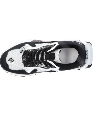 EXE EXE D190608-13 PU BLACK WHITE