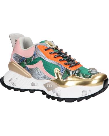 EXE ZAPATILLAS EXE D190608-13 PU EN VERDE Y ROSA PU GREEN PINK