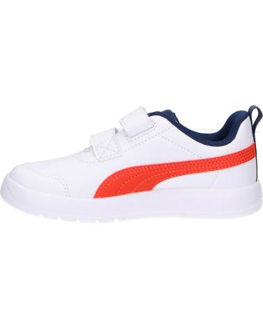 PUMA ZAPATILLA DEPORTIVA CON VELCROS 397642 COLOR BLANCO ROJO AZUL