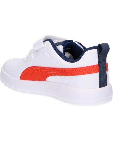 PUMA ZAPATILLA DEPORTIVA CON VELCROS 397642 COLOR BLANCO ROJO AZUL