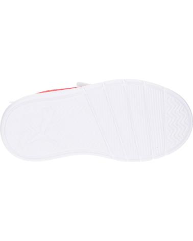 PUMA ZAPATILLA DEPORTIVA CON VELCROS 397642 COLOR BLANCO ROJO AZUL