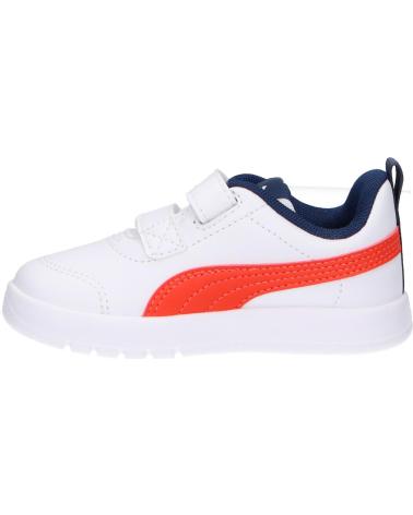 Sportivo per Bambina e Bambino PUMA 310252 COURTFLEX V3 INF 14 BLANCO ROJO