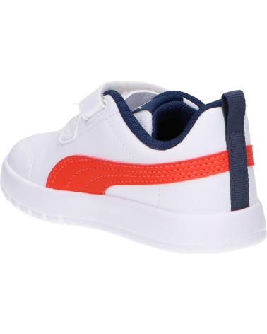 Sportivo per Bambina e Bambino PUMA 310252 COURTFLEX V3 INF 14 BLANCO ROJO