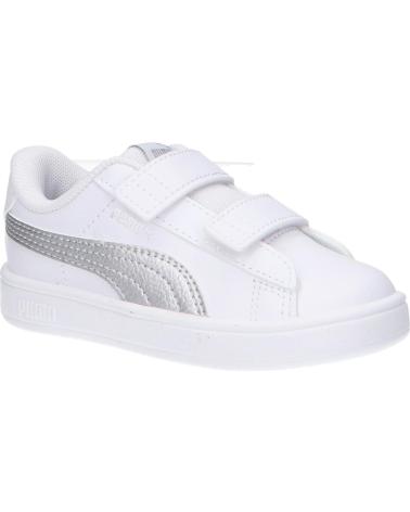 PUMA 394254 PUMA RICKIE CLASSIC INF 16 BLANCO PLATA