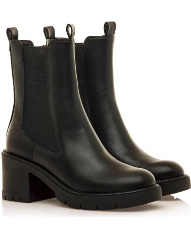 BOTTES CHELSEA MTNG 55343 NOIRES AVEC TALON ET SEMELLE CRANTÉE NEGRO