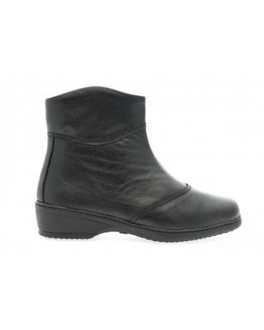 Botines NOTTON  de Mujer BOTA CMODA ANCHO ESPECIAL MUJER 0161  NEGRO