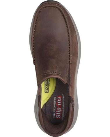 SKECHERS SLIP-INS PARSON OSWIN 204866 MARROM MARRON