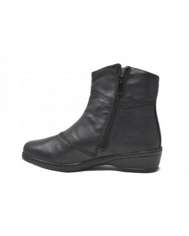 Botines NOTTON  de Mujer BOTA CMODA ANCHO ESPECIAL MUJER 0161  NEGRO
