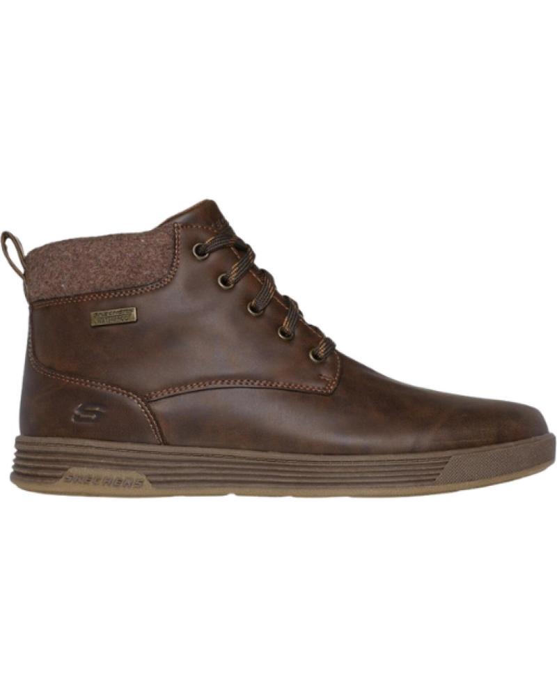 SKECHERS BOTA 210945 MARRÓN CHOCOLATE MARRóN