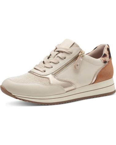 SNEAKERS CASUAL JANA 23774 TESSUTO AVORIO BEIGE BEIG