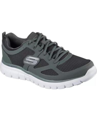 SKECHERS AGOURA 52635 - ZAPATILLAS DEPORTIVAS OLIVA GRIS VERDE