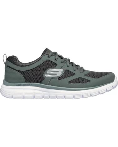 SKECHERS AGOURA SNEAKER KHAKI GRÜN VERDE