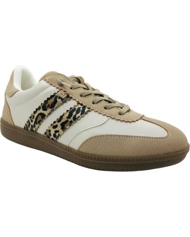 XTI CASUAL SNEAKER 144330 BEIGE WITH ANIMAL PRINT BEIG