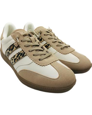 XTI CASUAL SNEAKER 144330 BEIGE WITH ANIMAL PRINT BEIG