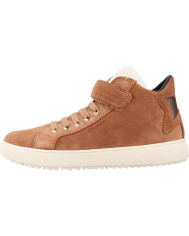 GEOX J THELEVEN WPF C BROWN C6627 SNEAKERS C6627