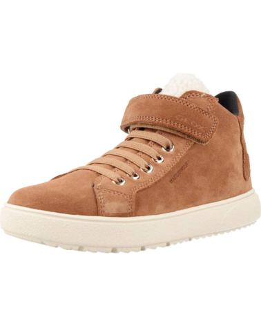 GEOX J THELEVEN WPF C BROWN C6627 SNEAKERS C6627