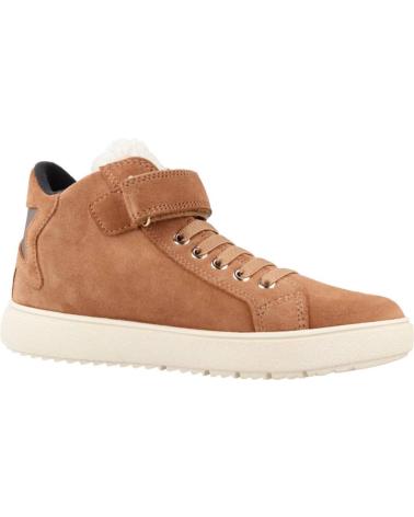 GEOX J THELEVEN WPF C BROWN C6627 SNEAKERS C6627