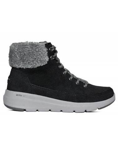 Botas SKECHERS  de Mujer BOTA DE MUJER PELO 16677 NEGRO  NEGRO