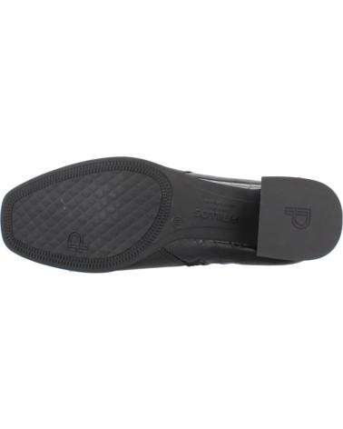 PITILLOS BOTINES CASUAL MUJER 10824 BOTIN TRASERA COCO CHAROL N NEGRO