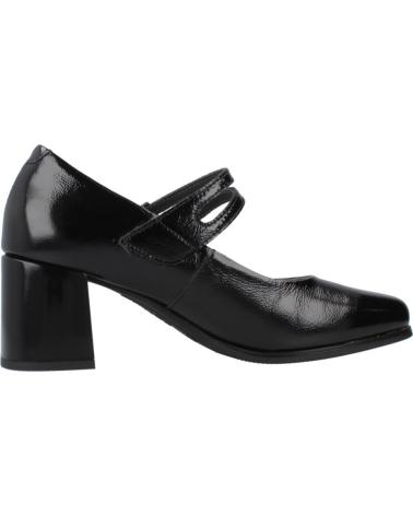 PITILLOS MERCEDES EN CHAROL DOS HEBILLAS NEGRO