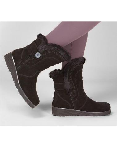 Botas de Mulher e Menina SKECHERS BOTA WATERPROOF MUJER 49811 NEGRO