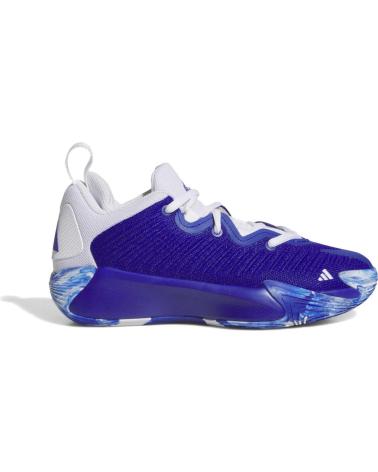ADIDAS INITIATION JUNIOR SCARPE DA BASKET BLU AZUL