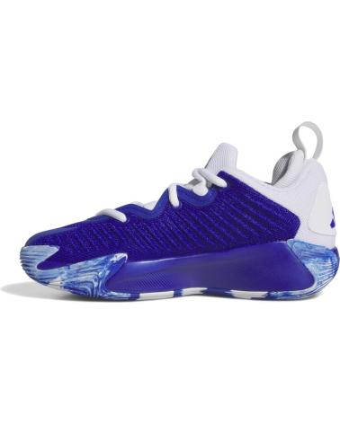 ADIDAS INITIATION JUNIOR SCARPE DA BASKET BLU AZUL