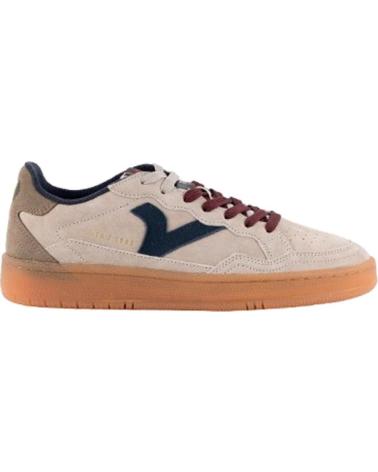 VICTORIA 8806111 NOBUK BEIGE SNEAKER WITH GUM SOLE MARRóN