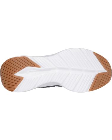 SKECHERS SLIP-INS CONTOUR FOAM COZY FIT 232619 WHITE GREY NAVY WHITE