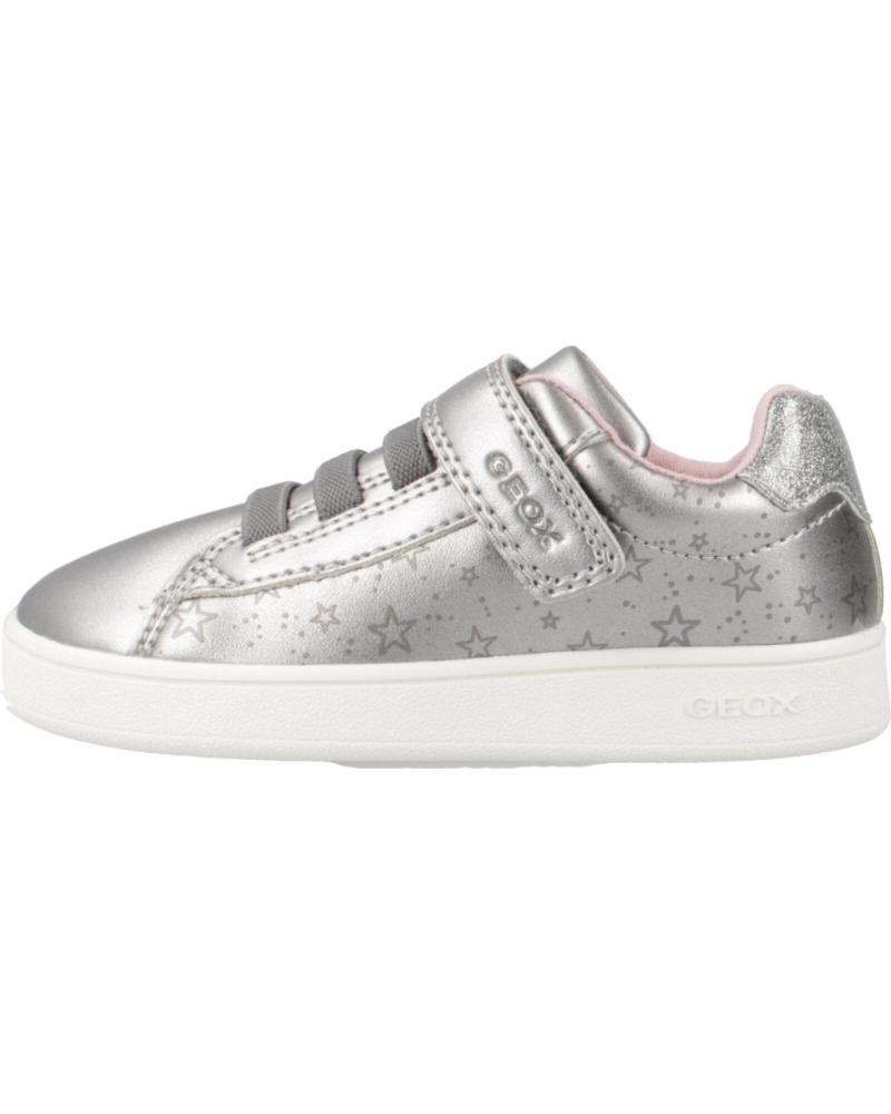 TÊNIS GEOX B ECLYPER C1009 PRATA C1009