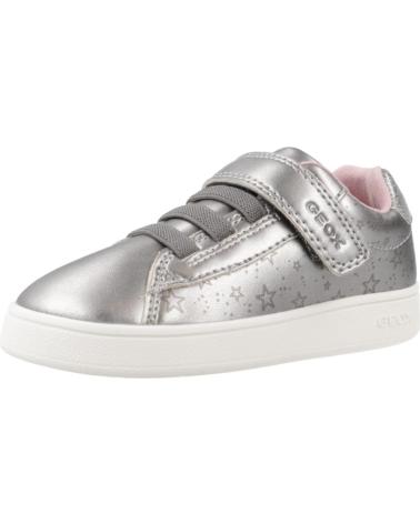TÊNIS GEOX B ECLYPER C1009 PRATA C1009