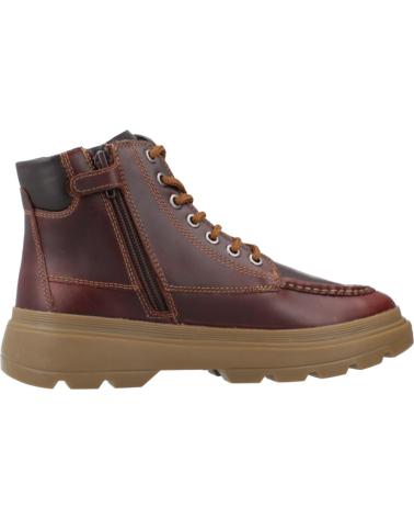 BOTAS GEOX J KIDDARTAH BOY C6009: ROBUSTEZ E ESTILO BORDEAUX PARA MENINO C6009