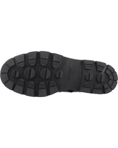 GEOX D FELLENY C9999 BLACK BOOT WITH FUR DETAIL C9999