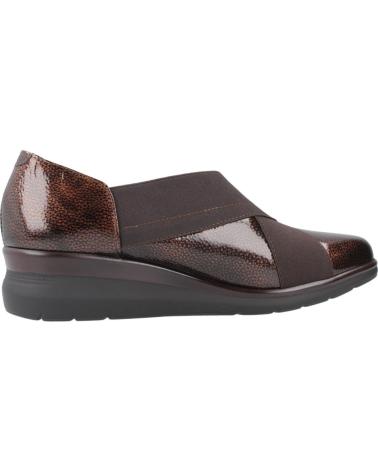 ZAPATOS CONFORT PITILLOS MODELO 10733P BURDEOS MARRÓN MARRON